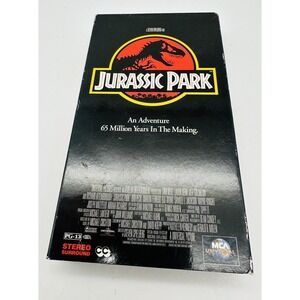 Jurassic Park by Steven Spielberg (VHS, 1993)